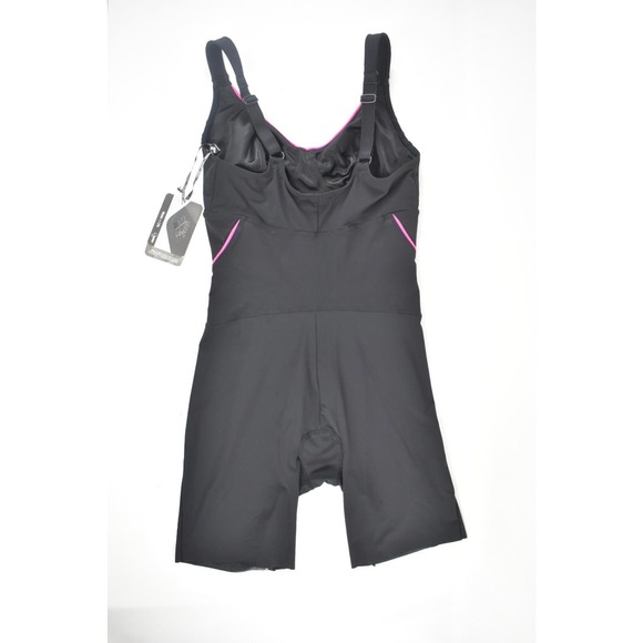 Arena Fixa Black/Fuchsia Legsuit Swimsuit Women’s Size 34 NWT - Picture 4 of 7